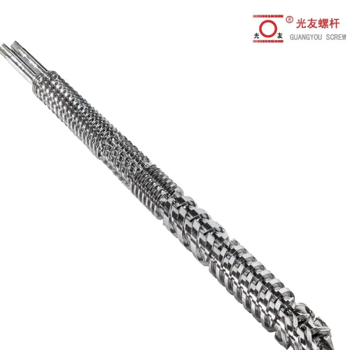 Krauss-maffei kmd Parallel Twin Screw Barrel & Plastic Extruder Screw at Barrel Para sa PVC Pipe Profile Sheet