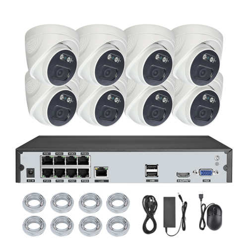 8Channel Video Surveillance 4MP IP Poe Camera System