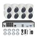 Poe NVR Home Security CCTV System 8 Kanal