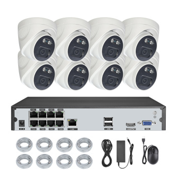 Sistema de cámara de seguridad de 8ch Poe NVR