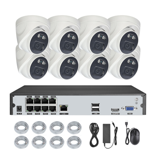 Poe NVR Home Security CCTV System 8 canal