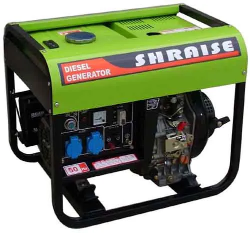 3 KW Air-cooled diesel generating with 4-stroke,swirl chamber engine