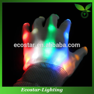 Festival cheap led gloves LED Flash Luminous glove Fluorescence glove for Christmas