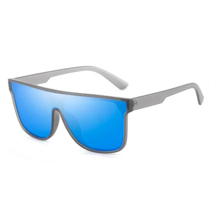 Wholesale Men's Sports Eyewear Polarized Sunglasses - Clear Frame Rimless Design