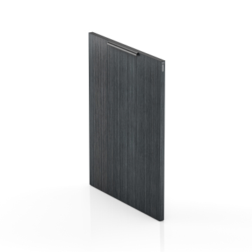 Gold Apple Aluminum Alloy Kitchen Cabinet Door with Anodized Powder Coating Wood Grain