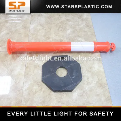 T-top Warning post/Wholesale to Global Recyclable Plastic Road Fence Post