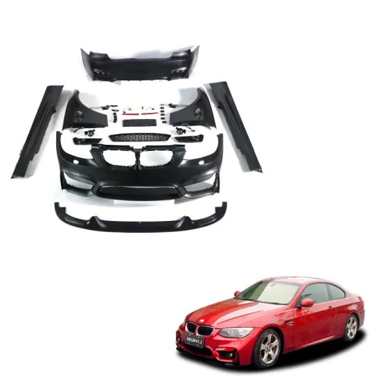 2005-2008 BMW E92 3 Series PP Plastic Bumper Kits M4 Style Body Kit
