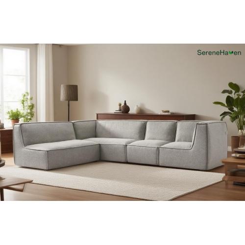 Divano dal design intelligente per la vita moderna