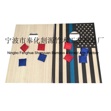 Complete Cornhole Board Game Set with Bean Bags: Perfect for Tossing Fun and Outdoor Entertainment