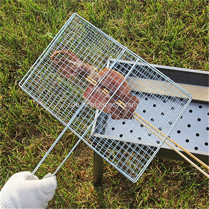 Edelstahl BBQ Mesh Grill Blatt