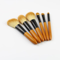 6 Pcs mini ephathekayo ukuhamba ibhereshi makeup