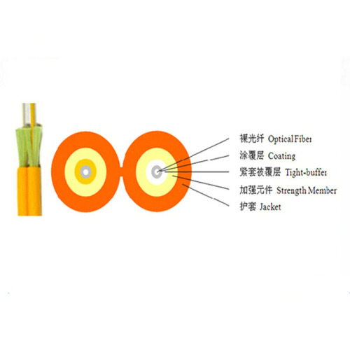 China duplex single mode fiber optic patch cord cable Manufactory
