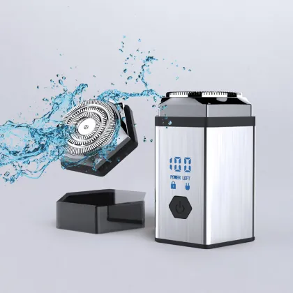 Pocket-Sized Rechargeable Waterproof Mini Electric Razor for Men