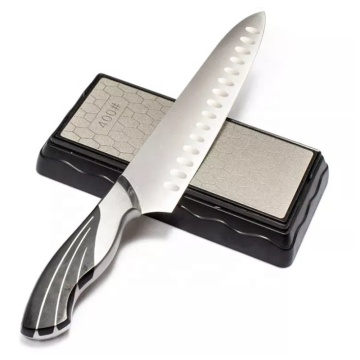 Double Sided 400/1000 Grit Fine Honing Diamond Knife Sharpening Stone