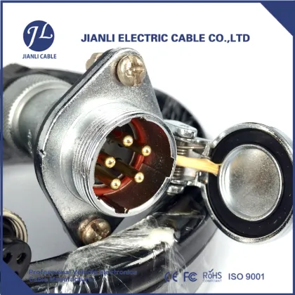 7pin din waterproof CCTV cable