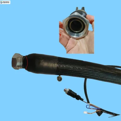 Flexible high industrial standards PTFE thermo hot melt heated hoses for glue melters systems
