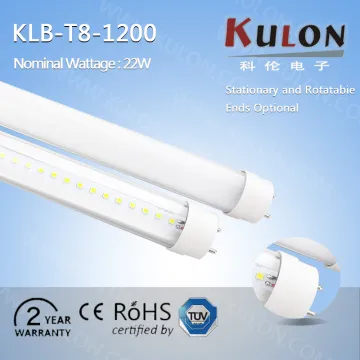 Waterproof fluorescent light 22w t8 led tubes