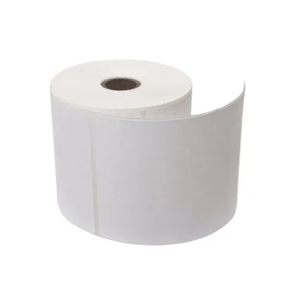 Zebra Compatible White Thermal Label Roll - Premium Quality