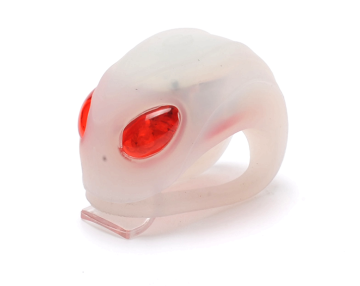 Black Flashlight Bicycle Front Led Silicon Light
