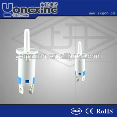 Yongxing Shiningkey IP40 1A 250V AC 2 pin start stop push button switch