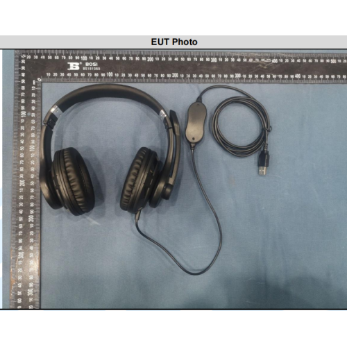 Wired Foldable Games Headphone with Volume Control Mic