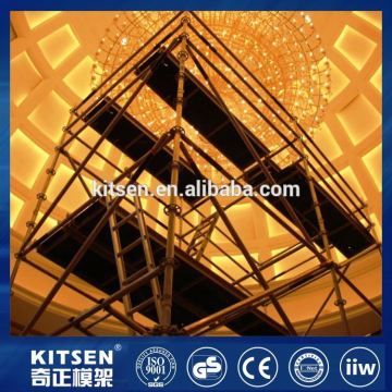 China manufacturer for bridge adjustable ringlock scaffolding with for sale