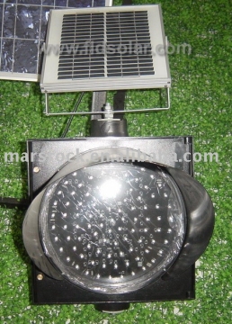 Solar warning light