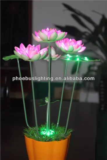 led flower light for home decoration