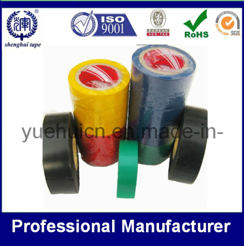 Colourful Adhesive PVC Electrical Tape with Different Colors