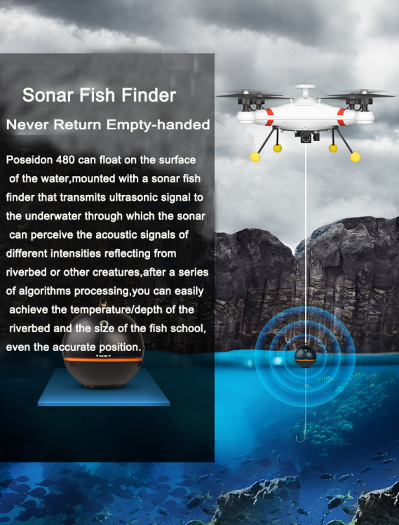 Drone With Fish Finder