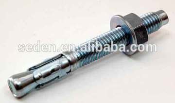 carbon steel ZP/YZP wedge anchor /through bolt