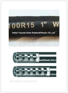 SAE100 R15 hydraulic rubber hose with high pressure