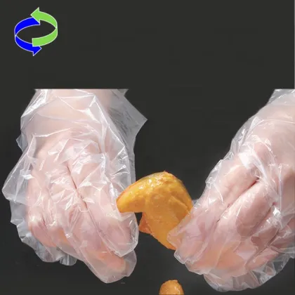 Biodegradable PE Gloves - Plastic Kitchen Gloves, Waterproof & Cleanable