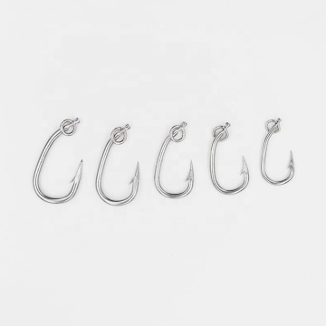 Stainless Steel Circle Hook for Longline Saltwater Deep Sea Fishing - Strong Shark and Tuna Hook
