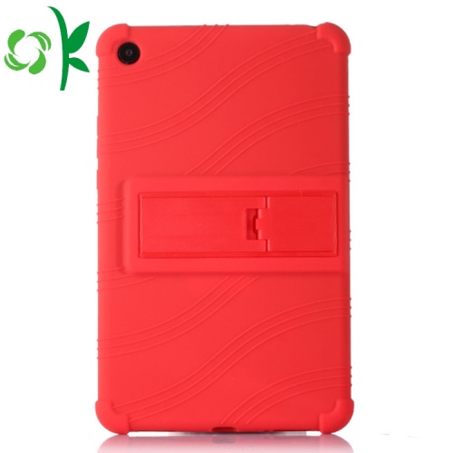 Funda de silicona agradable a prueba de choques de la tableta para la cubierta del iPad