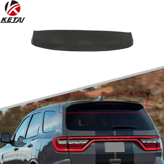 2021 SRT Style Roof Lip Car Body Kit Rear Bumper Wing Spoiler for Dodge Durango 2012-2020