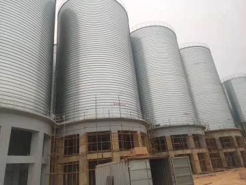 Ocynkowany stalowy silos do przechowywania ziarna