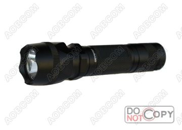 Cree Q5 3.0v-9v Aluminum Tactical Led Flashlight Of 225 Lumens With Beam 300 Meters For Gun Mount