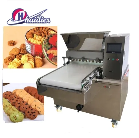 Bakery Equipment PLC Wire Cut Cookies Depositor Biscuits Making Machine