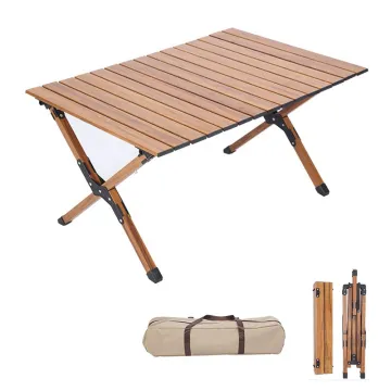 Ultralight Aluminum Folding Camping Table with Storage Bag