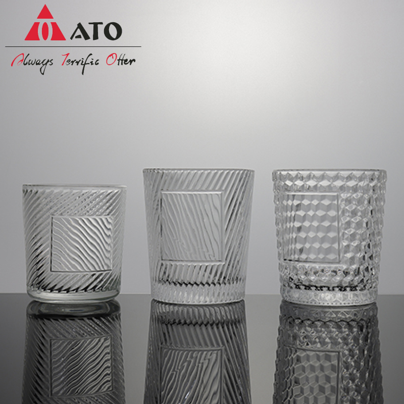 ATO Candled title Glass Votlente Votive Candelyholder