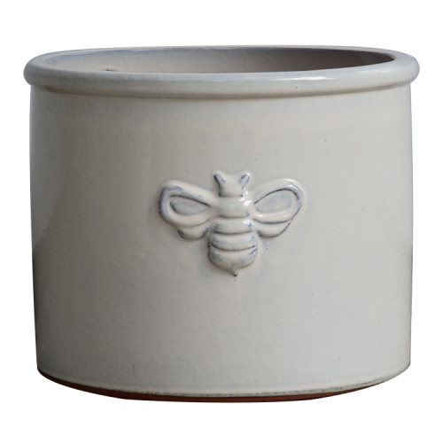 Flower Pots Portable Ceramic Decorative Glaze Bee Pot Ceramic Pots Supplier