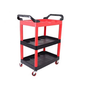 Factory Mobile Service Utility Cart: Tool Storage Cart for Plastic and Metal - Car Wash Trolley