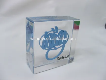 acrylic block,acrylic paperweight, crystal paperweight