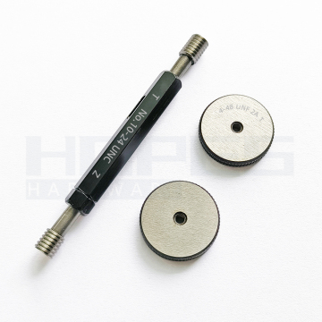 UNC UNF UNEF Go NoGo Thread Gauges for Screw Bolt Nut Inspection (#0-#12, 1/4-1 inch, Coarse & Fine Pitch)