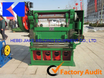 Aluminimum steel plate mesh making machine / expanded metal mesh machine