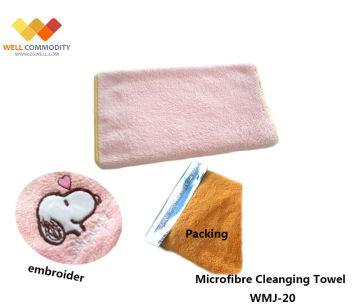 Eco-Friendly,Stocked Feature and Kitchen Application microfiber cleaning cloth
