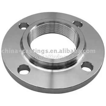 large fully galvanized flanges