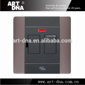 UK Standard A68 5A Switched Fused Connection Unit With Neon