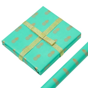 Fancy Design Lovely Pineapple Wrapping Paper